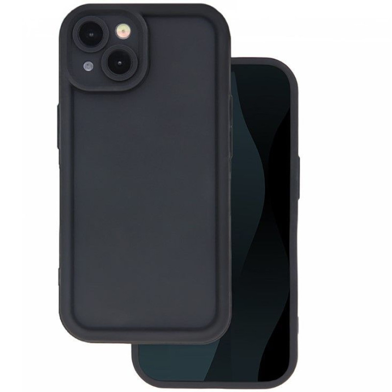 Ilike Aizmugurējais vāciņš iLike Samsung Galaxy A55 5G Rim TPU case Black