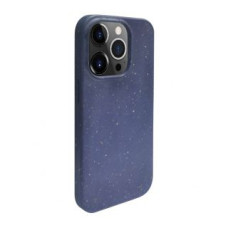 Ilike Aizmugurējais vāciņš iLike Apple iPhone 14 Pro Silicone plastic case Eco Print Design Blue
