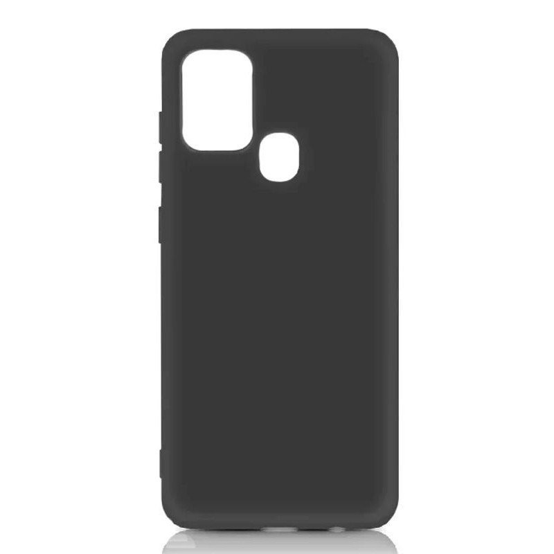 Evelatus Aizmugurējais vāciņš Evelatus Samsung Galaxy A21s Nano Silicone Case Soft Touch TPU Black