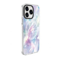 Evelatus Aizmugurējais vāciņš Evelatus Apple iPhone 15 Pro PC+TPU With MagSafe Customized Print Marble Purple
