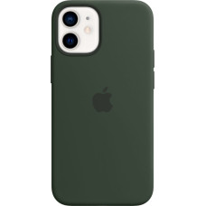Apple Aizmugurējais vāciņš Apple - MHKR3ZM/A Apple Silicone Magsafe Cover for iPhone 12 Mini Cypress Green