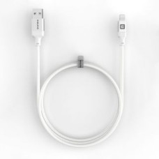 Evelatus Kabelis Evelatus  USB A to Lightning, Cable 1.2M ( MFI11CL )Aluminum housing braiding White