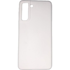 Evelatus Aizmugurējais vāciņš Evelatus Samsung Galaxy S21 FE Premium Soft Touch Silicone Case White
