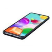 Samsung Aizmugurējais vāciņš Samsung  Galaxy A41 Silicone Cover case Black