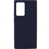 Evelatus Aizmugurējais vāciņš Evelatus Samsung Galaxy Note 20 Ultra Premium Soft Touch Silicone Case Midnight Blue