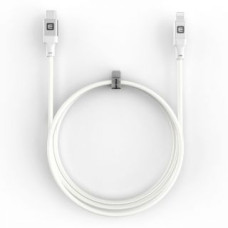 Evelatus Audio kabelis Evelatus  USB C to Lightning Cable 2.0M 60W (MFI09) Aluminum housing braiding White