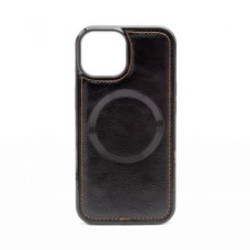 Evelatus Aizmugurējais vāciņš Evelatus Apple iPhone 15 Multifunctional Wallet wristband leather case Black