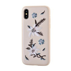 Devia Aizmugurējais vāciņš Devia Apple iPhone X Flower Embroidery Case Jalam