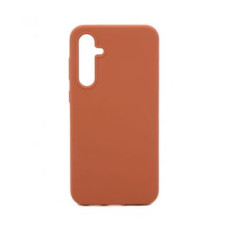 Evelatus Aizmugurējais vāciņš Evelatus Samsung Galaxy S23 FE Premium Soft Touch Silicone Case Saddle Brown