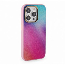 Ilike Aizmugurējais vāciņš iLike Apple iPhone 15 Pro Max Print Desire Customized Diamonds Case Pink