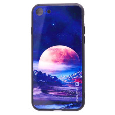 Evelatus Aizmugurējais vāciņš Evelatus Apple iPhone 7/8/SE2020/SE2022 Picture Glass Case Flower Power