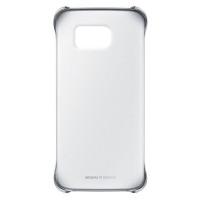 Samsung Aizmugurējais vāciņš Samsung  Galaxy S6 Edge Clear Cover EF-QG925BSE Silver