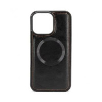 Evelatus Aizmugurējais vāciņš Evelatus Apple iPhone 15 Pro Multifunctional Wallet wristband leather case Black