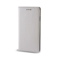 Greengo Atveramie maciņi GreenGo LG LG Magna/G4c Smart Magnet silver