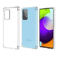 Evelatus Aizmugurējais vāciņš Evelatus Samsung Galaxy A52 Military Shockproof Silicone Case TPU Transparent