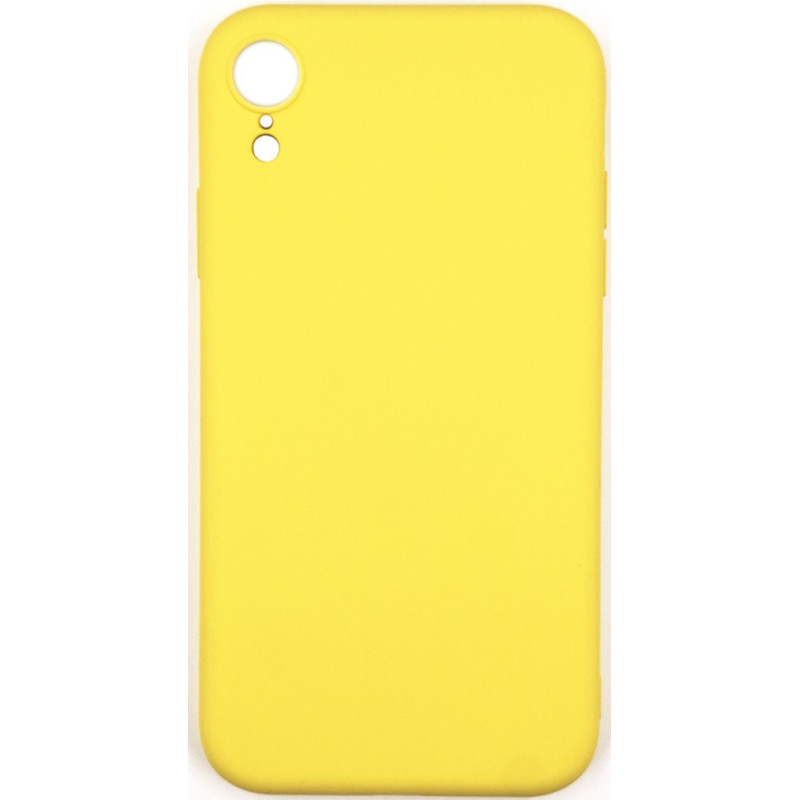 Evelatus Aizmugurējais vāciņš Evelatus Apple iPhone XR Nano Silicone Case Soft Touch TPU Yellow