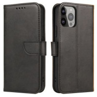 Hurtel Aizmugurējais vāciņš Hurtel  Magnet Case cover for TCL 20 Pro 5G flip cover wallet stand black