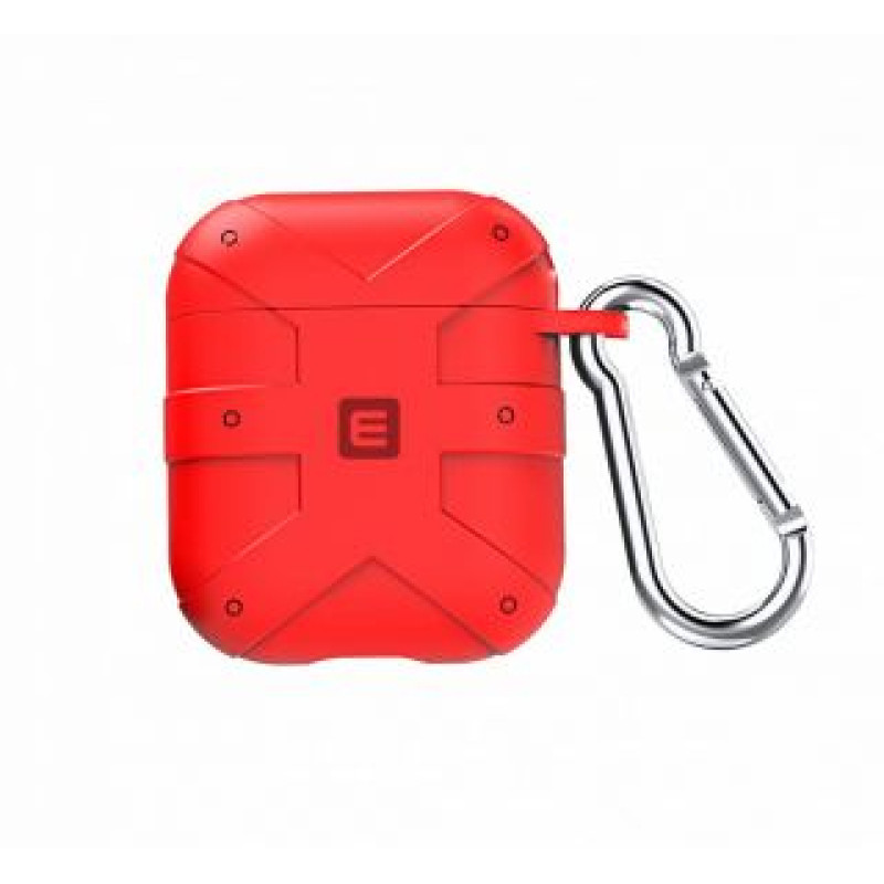 Evelatus Aizmugurējais vāciņš Evelatus Apple Case for AirPods EAC02 Red