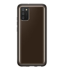 Samsung Aizmugurējais vāciņš Samsung  Galaxy A02S Soft Clear Cover Black