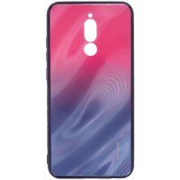 Evelatus Aizmugurējais vāciņš Evelatus Xiaomi Redmi 8 Water Ripple Gradient Color Anti-Explosion Tempered Glass Case Gradient Pink-Purple