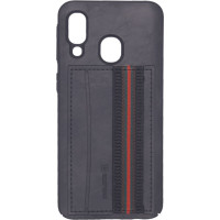Evelatus Aizmugurējais vāciņš Evelatus Samsung A40 Cubit Plastic Black