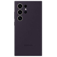 Samsung Aizmugurējais vāciņš Samsung - Galaxy S24 Ultra Dark Silicone Cover Violet