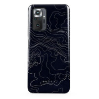 Ilike Aizmugurējais vāciņš iLike Xiaomi Redmi Note 10 Pro Burga Drifting Shores - Line Art Tough Case