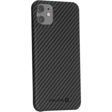 Evelatus Aizmugurējais vāciņš Evelatus Apple iPhone 11 Premium Carbon Case ECCI11 Black