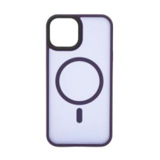 Evelatus Aizmugurējais vāciņš Evelatus Apple iPhone 14 Hybrid Case With MagSafe PC+TPU Deep Purple