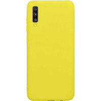 Evelatus Aizmugurējais vāciņš Evelatus Samsung Galaxy A70 Nano Silicone Case Soft Touch TPU Yellow