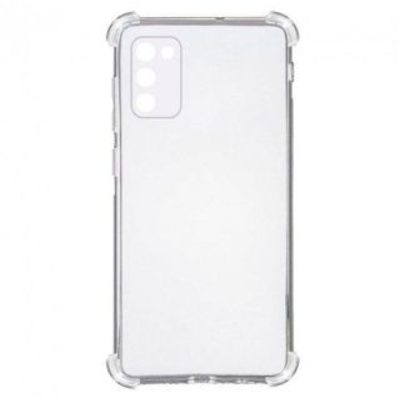 Evelatus Aizmugurējais vāciņš Evelatus Samsung Galaxy A03s TPU Military Shockproof Silicone Case TPU Transparent