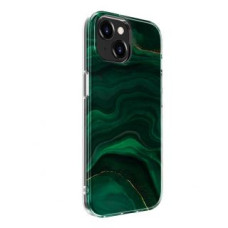Evelatus Aizmugurējais vāciņš Evelatus Apple iPhone 15 Plus PC Customized Print Design Marble Green