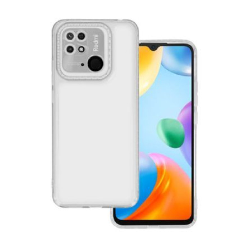 Ilike Aizmugurējais vāciņš iLike Xiaomi REDMI 10C CRYSTAL DIAMOND 2MM CASE Transparent