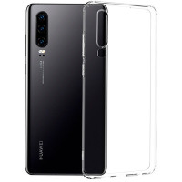 Evelatus Aizmugurējais vāciņš Evelatus Huawei P30 Clear Silicone Case 1.5mm TPU Transparent