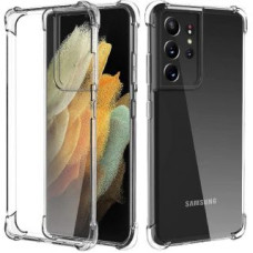 Evelatus Aizmugurējais vāciņš Evelatus Samsung Galaxy S21 Ultra Military Shockproof Silicone Case TPU Transparent