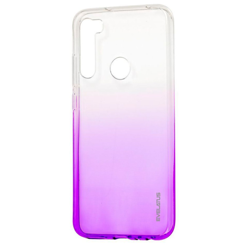 Evelatus Aizmugurējais vāciņš Evelatus Xiaomi Xiaomi Redmi Note 8 / Redmi Note 8 2021 Gradient TPU Case Purple