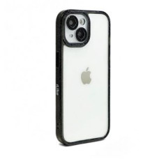 Ilike Aizmugurējais vāciņš iLike Apple iPhone 15 STARS LENS ACRYLIC COVER Black