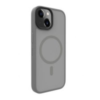 Evelatus Aizmugurējais vāciņš Evelatus Apple iPhone 15 Hybird Case With Magsafe PC+TPU Silver