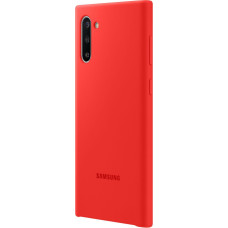 Samsung Aizmugurējais vāciņš Samsung  Note 10 Silicone cover Red