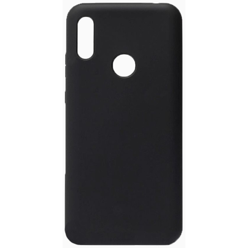 Evelatus Aizmugurējais vāciņš Evelatus Huawei Y6s 2019 Soft Touch Silicone Black