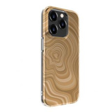 Evelatus Aizmugurējais vāciņš Evelatus Apple iPhone 15 Pro PC Customized Print Design Desert Gold