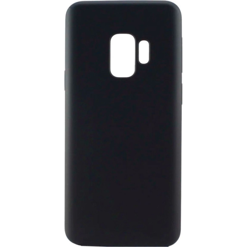 Evelatus Aizmugurējais vāciņš Evelatus Samsung S9 Nano Silicone Case Soft Touch TPU Black