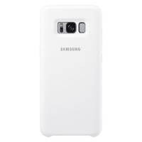 Samsung Aizmugurējais vāciņš Samsung  PG955TWE Silicone Cover for Galaxy S8+ G955 White