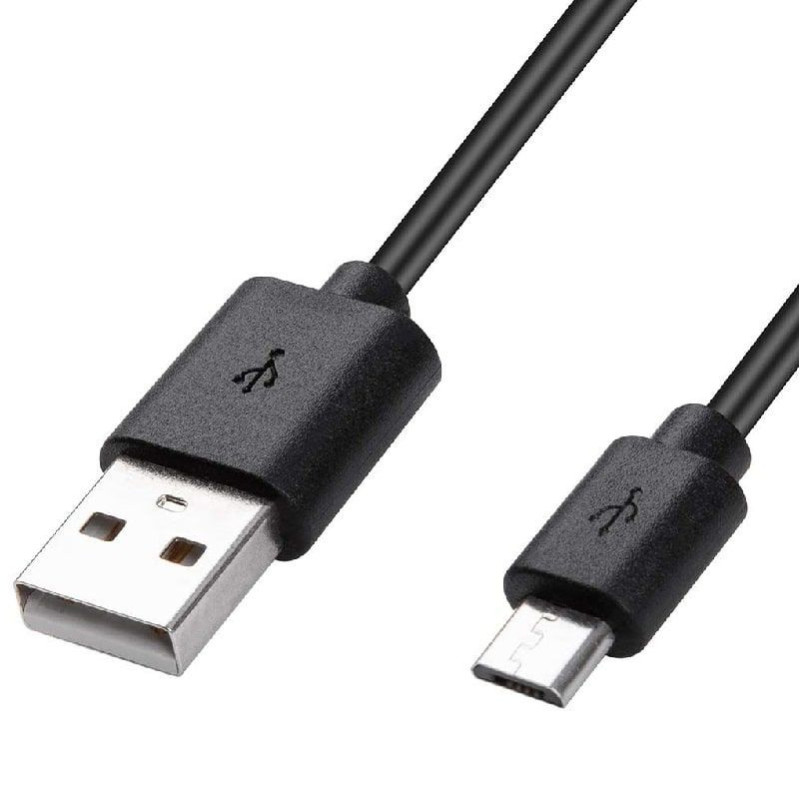 Evelatus Kabelis Evelatus Universal Universal Micro USB Cable Bulk Black