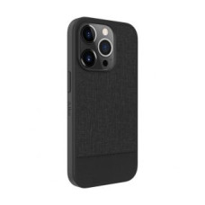 Ilike Aizmugurējais vāciņš iLike Apple iPhone 14 Pro Plastic Leather Back Cover Black