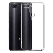 Ilike Aizmugurējais vāciņš iLike Xiaomi Mi 8 Lite Ultra Slim 0,5 mm TPU case Transparent