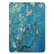 Ilike Maciņš grāmata iLike  Galaxy Tab S9 11 Tri-Fold Eco-Leather Stand Case Sakura