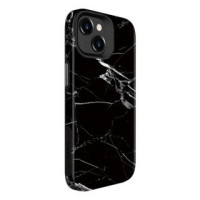 Evelatus Aizmugurējais vāciņš Evelatus Apple iPhone 15 Plus Armor case TPU+PC Customized Print Design Marble Black