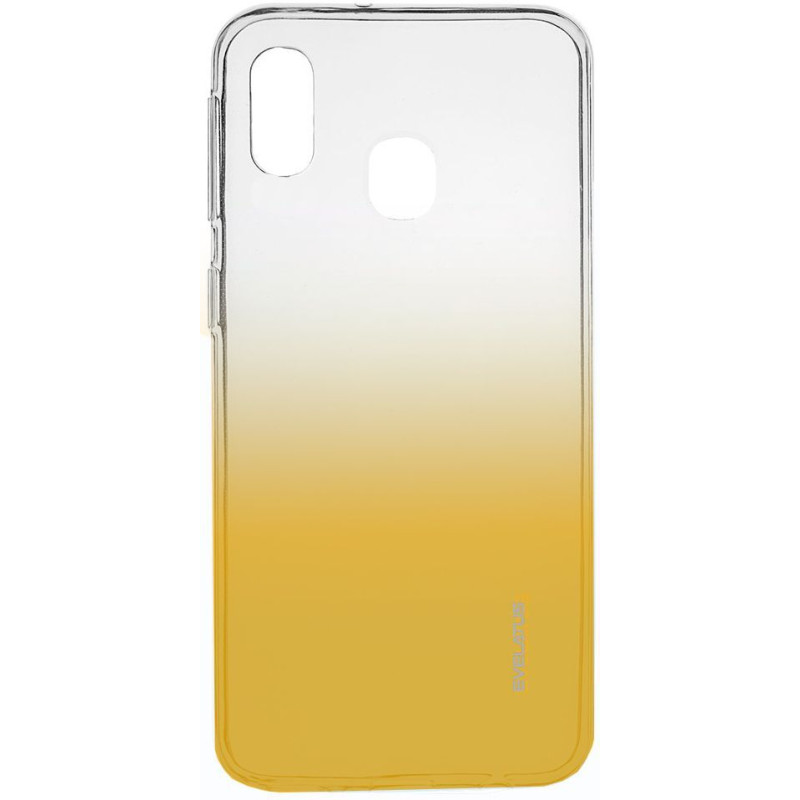 Evelatus Aizmugurējais vāciņš Evelatus Samsung Galaxy A40 Gradient TPU Case Gold