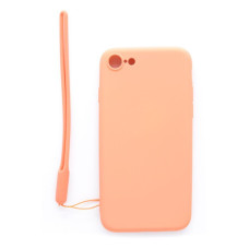 Evelatus Aizmugurējais vāciņš Evelatus Apple iPhone 7/8 Soft Touch Silicone Case with Strap Pink